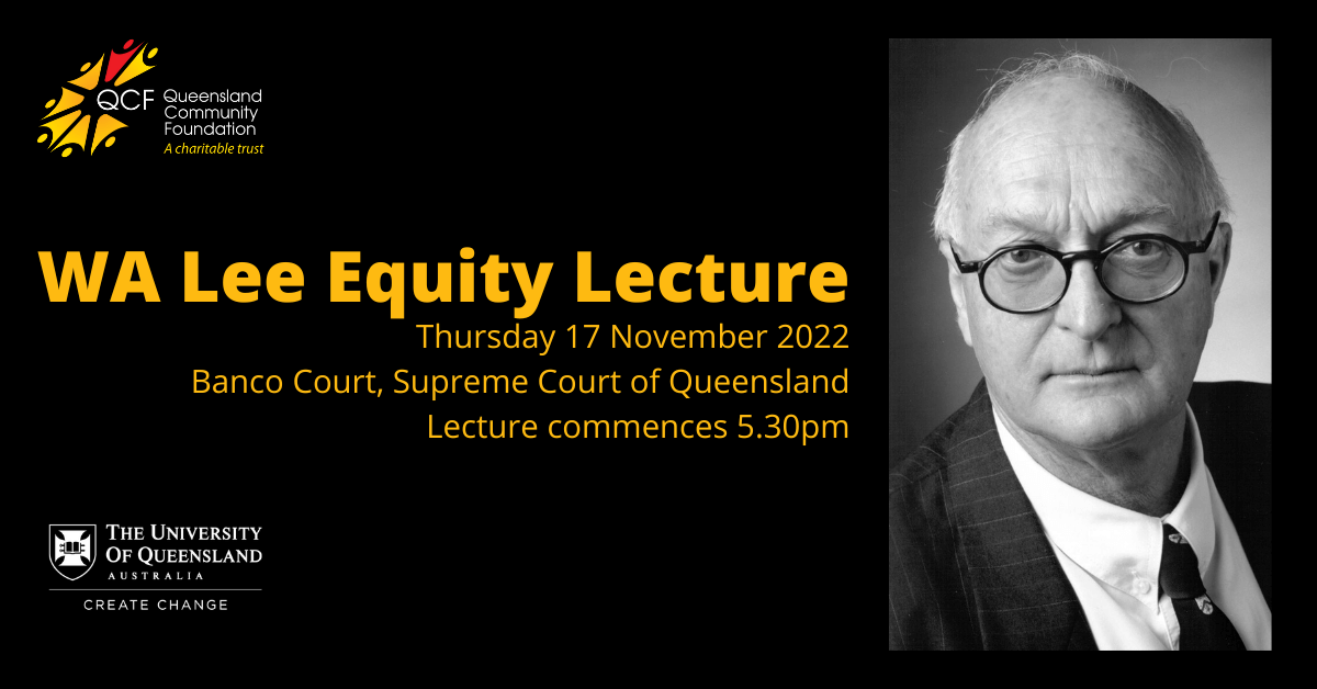 WA Lee Equity Lecture - QCF